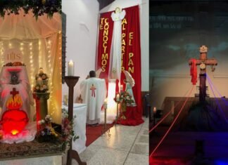 Presentan monumentos en parroquias y vicarías de la Arquidiócesis de Barquisimeto el Jueves Santo