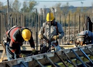 Sector construcción registró paralización del 98%