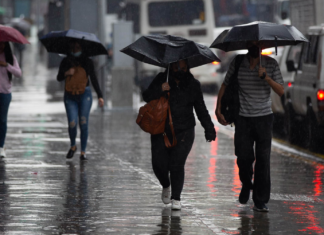 Inameh prevé lluvias en varios estados del país este lunes
