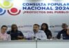 Realizarán Consulta Popular Nacional 2024 el 21 de abril en centros electorales habilitados