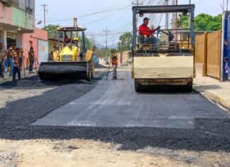 Colocarán 280 toneladas de asfalto en Gran Cacique Manaure de Iribarren