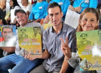 Entregaron 420 Títulos de Tierra y 60 Certificados de Comités de Tierras en Iribarren