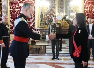 Rey Felipe VI recibe credenciales de Gladys Gutiérrez como embajadora de Venezuela ante España