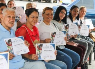 Entregan 70 kits de materiales de construcción para la culminación y rehabilitación de viviendas en Lara