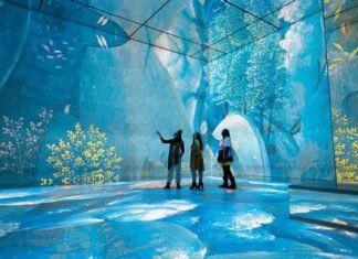 Frameless: experiencia artística inmersiva con tecnología Color in Motion en Londres