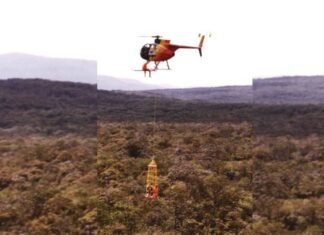 La Guacamaya, el helicóptero que atravesó el Atlántico imponiendo récord mundial
