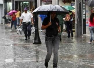 Inameh prevé lluvias en horas de la tarde en varias zonas del país