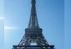 La Torre Eiffel exhibe los 5 aros olímpicos