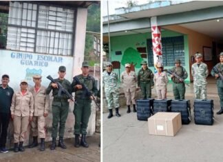 FANB brinda apoyo al CNE en resguardar material electoral para el simulacro