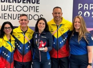 Delegación venezolana ya está en París de cara a los Juegos Olímpicos