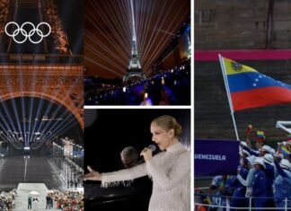 París 2024: La lluvia obligó a suprimir números musicales en los tejados