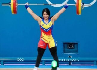 Anyelin Venegas acarició la gloria del podio olímpico en París