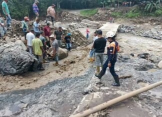 Desbordamiento de quebradas ocasionó daños en municipio Morán de Lara