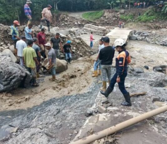 Desbordamiento de quebradas ocasionó daños en municipio Morán de Lara
