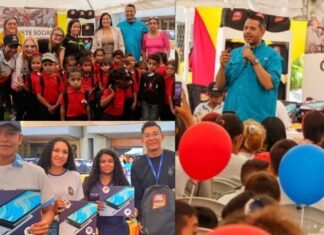 Entregan útiles escolares, becas y equipos tecnológicos a estudiantes en Iribarren