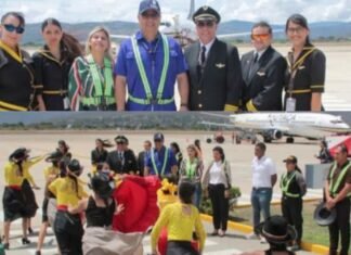 Rutaca inicia vuelo comercial entre San Antonio y Barquisimeto