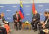 Maduro y Lukashenko se reunieron en el marco de la cumbre de los BRICS