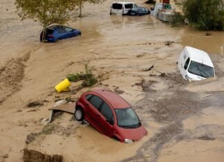 Inundaciones provocadas por intensas lluvias en Málaga