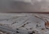 Cambios meteorológicos transforman el paisaje del desierto de Arabia Saudita con una intensa nevada