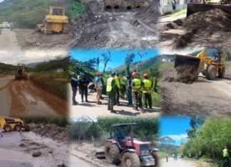 Recuperan vialidad en 5 municipios tras afectaciones por las lluvias en Lara