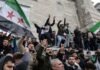 Los sirios celebran en las calles la caída de Al Asad
