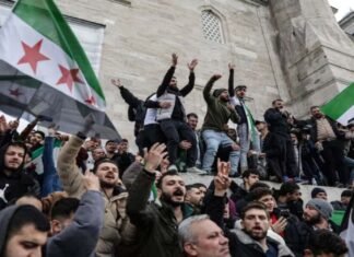 Los sirios celebran en las calles la caída de Al Asad