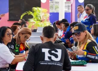 Participan más de 30 Mil funcionarios en 706 jornadas de Tribunal Móvil del TSJ