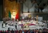 Cantan Las Mañanitas por los 493 años de la aparición de la Virgen de Guadalupe en México