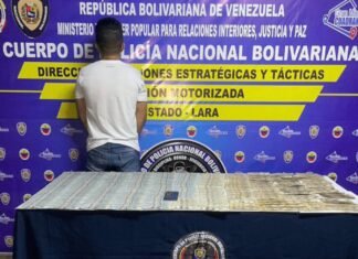 Detienen a un hombre en Lara por transportar más de 30 mil dólares en efectivo