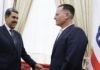 Maduro recibió en Miraflores a enviado especial de Trump