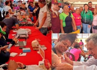 Atienden más de 1500 familias en comunidad La Antena con la primera jornada Ser Guaro me Encanta 2025