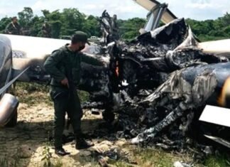 Reportan más de 450 aeronaves vinculadas al narcotráfico inutilizadas en 2024 en el país