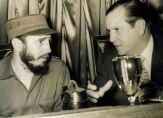 En 1959 Fidel Castro fue recibido como un héroe en Venezuela