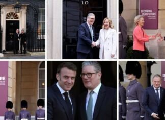 Líderes europeos llegan a cumbre informal sobre Ucrania en Londres