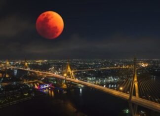 La Luna roja iluminará el cielo del 13 al 14 de marzo 2025