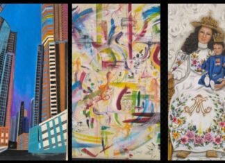 Inauguran la exposición Melodías para Atenea en el Auditorio Ambrosio Oropeza de la UCLA