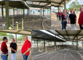 Inspeccionan la construcción de la sala de hemodiálisis en Siquisique