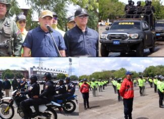 Despliegan operativo de seguridad y resguardo Semana Santa 2025 en Lara