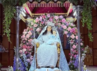La Divina Pastora regresa este sábado 12 de abril a Santa Rosa tras su visita 167 en Barquisimeto