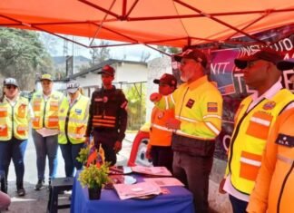 INTT implementa aulas viales en los puntos de control durante Semana Santa Segura 2025