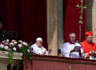 El papa Francisco reaparece para la bendición Urbi et Orbi