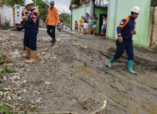 Lluvias en Lara provocan la crecida de quebradas en Río Claro