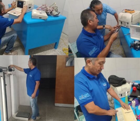 Recuperan 9 equipos médicos para atención sanitaria en el Ambulatorio San José en Barrio Unión de Iribarren