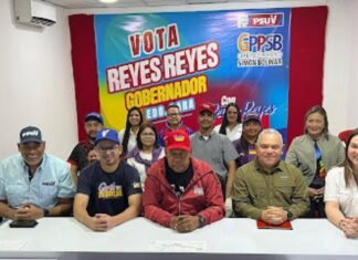 Candidato Reyes Reyes presentó balance de la campaña electoral en Lara