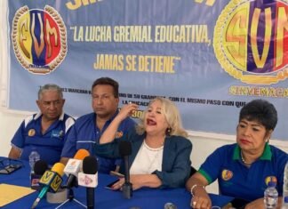 Maestros reiteran solicitud de elevar montos del bono vacacional