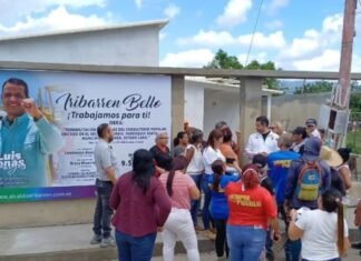 Alcalde de Iribarren supervisa avance de diferentes obras