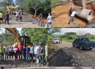 Restablecen el paso vial en menos de 48 horas en Buria