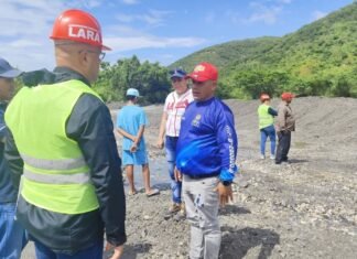 Gobierno de Lara atiende comunidades afectadas por la crecida del Río Claro