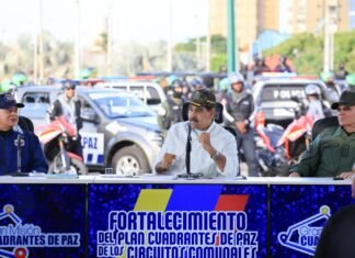 Maduro anuncia «ofensiva especial» para fortalecer la seguridad interna en Venezuela