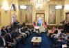 Maduro recibió a alcaldes opositores en Miraflores